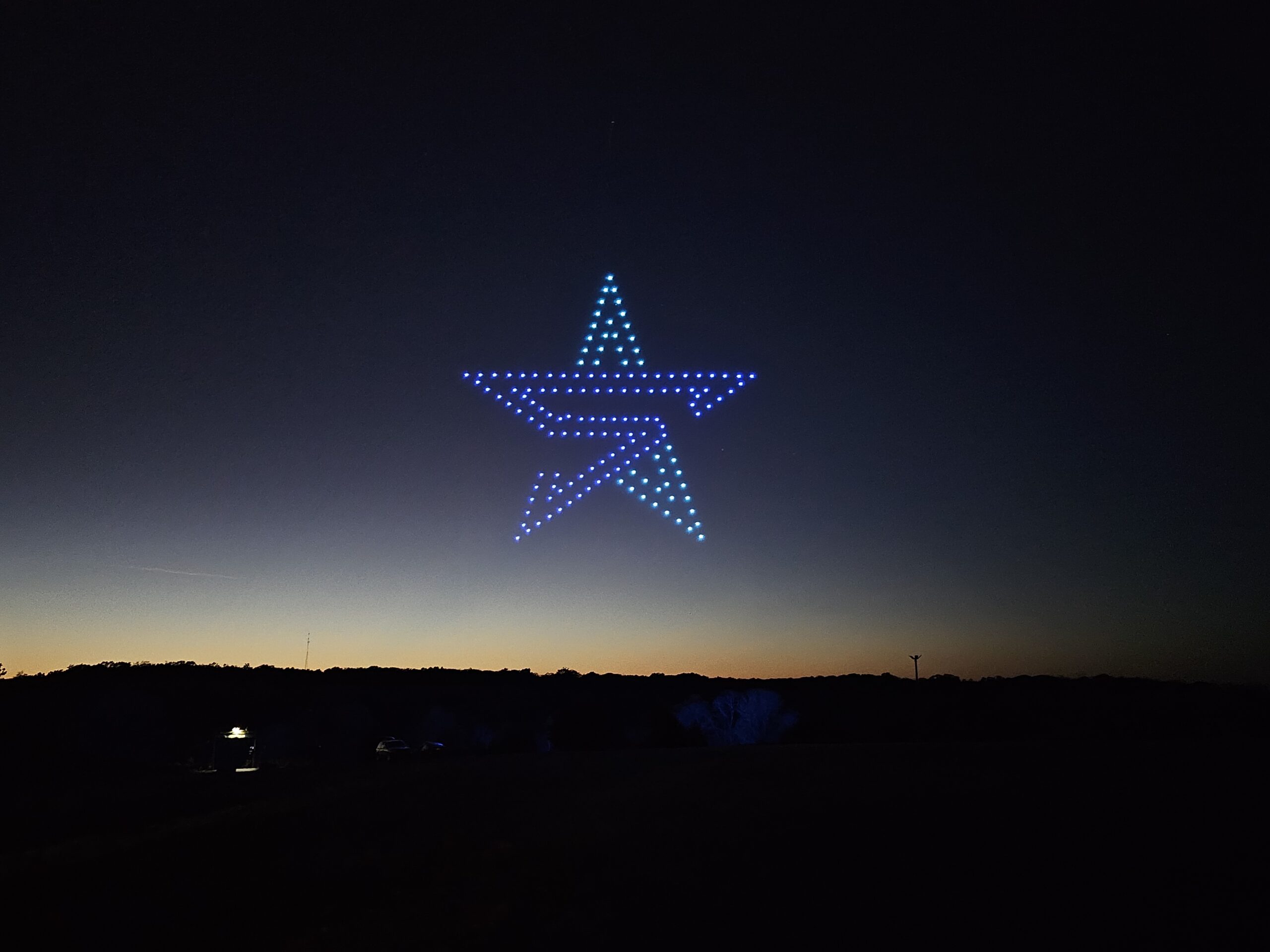 Starstruck Drone Shows Star, corporate image, copyright2023